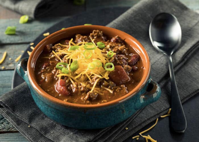 Grass-fed Beef Chili for 2 (1/20)